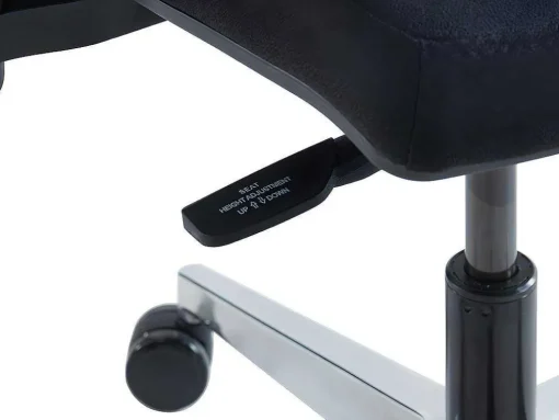 Cadeira De Escritório Profissional Em Tecido Cor Preto - Midtown