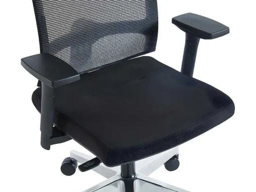 Cadeira De Escritório Profissional Em Tecido Cor Preto - Midtown