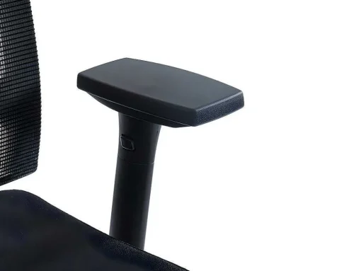 Cadeira De Escritório Profissional Em Tecido Cor Preto - Midtown