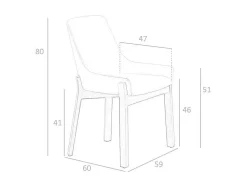Cadeira De Jantar Estofada Em Couro Ecologico 4017