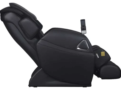 Cadeirão De Massagem Leto Em Pele Sintética - Sistema Gravidade Zero - Preto