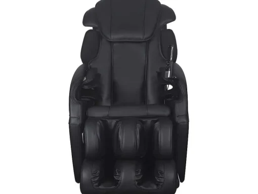 Cadeirão De Massagem Leto Em Pele Sintética - Sistema Gravidade Zero - Preto