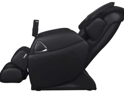Cadeirão De Massagem Leto Em Pele Sintética - Sistema Gravidade Zero - Preto