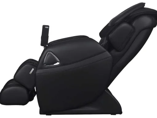 Cadeirão De Massagem Leto Em Pele Sintética - Sistema Gravidade Zero - Preto