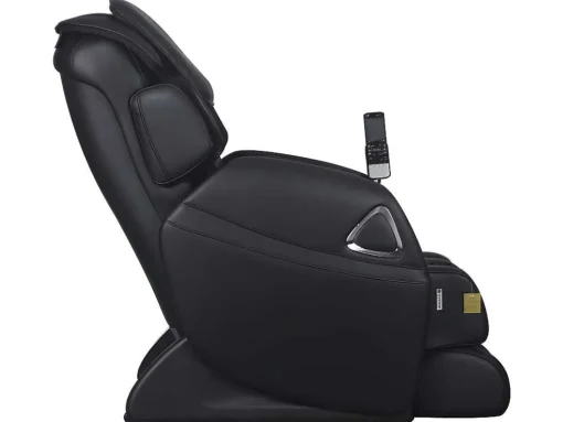 Cadeirão De Massagem Leto Em Pele Sintética - Sistema Gravidade Zero - Preto