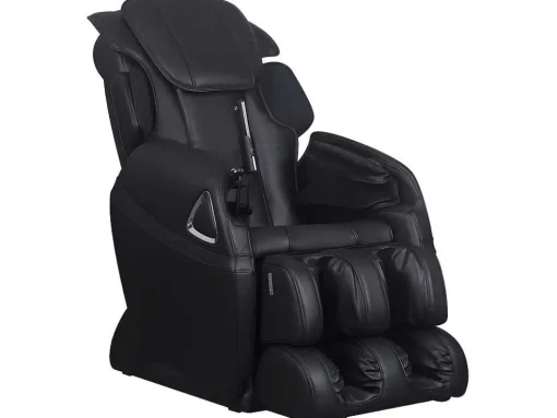 Cadeirão De Massagem Leto Em Pele Sintética - Sistema Gravidade Zero - Preto