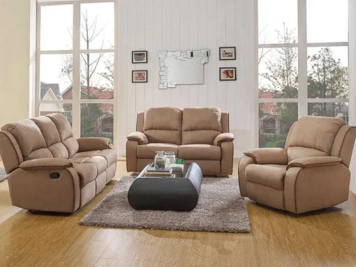 Cadeirão Relax Em Microfibra Taupe - Hernani