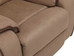 Cadeirão Relax Em Microfibra Taupe - Hernani