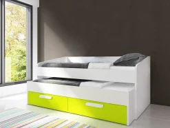 Cama Dupla Adams (190 90 Cm)(Verde)