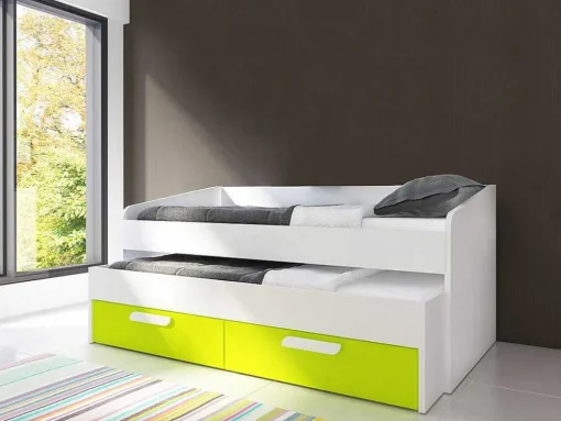 Cama Dupla Adams (190 90 Cm)(Verde)
