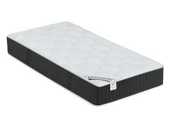 Cama Elétrica Articulada Terminais E Colchão De Molas Ensacadas E Memória De Forma - Motores Okin - Branco - 2X80X200 Cm - Phanes Da Dreamea
