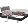 Cama Elétrica Articulada Terminais E Colchão Memória De Forma - Motores Okin - Preto - 2 X 80 X 200 Cm - Atride Da Dreamea