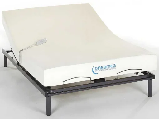 Cama Elétrica Com Memória De Forma Jimbaran Ii De Dreamea - Motor Okin - 140X200 Cm