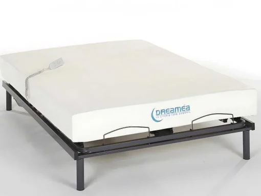 Cama Elétrica Com Memória De Forma Jimbaran Ii De Dreamea - Motor Okin - 140X200 Cm
