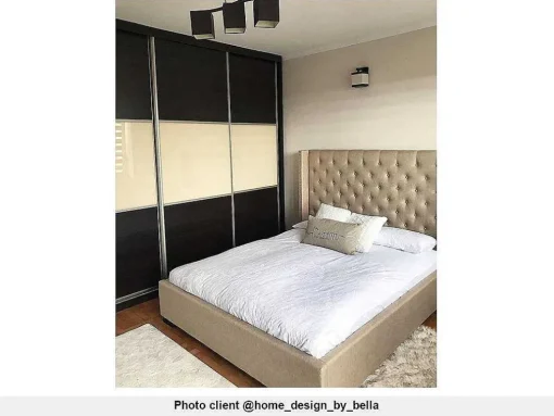 Cama Massimo Cabeceira De Cama Em Capitone- 160X200Cm- Tecido Bege