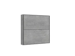 Cama Retratil Beliche Solteiro Horizontal Kando Com Colchões Cimento