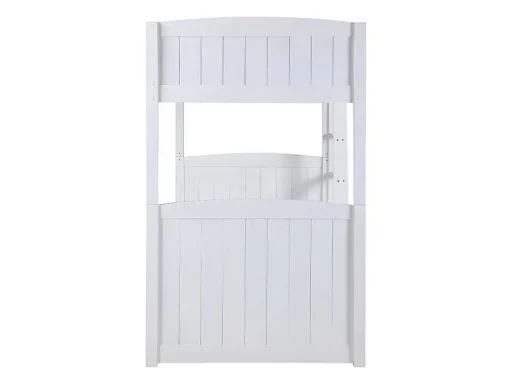 Camas De Beliche Separaveis Com Arrumação 90X190 Cm Lacado Branco - Anchise