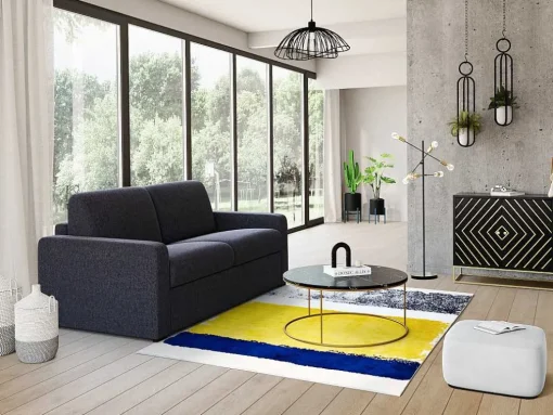 Candeeiro Com Multiplas Lampadas Estilo Industrial Klepton - Metal - 49,5 X 28,5 X 146,5 Cm - Preto E Dourado