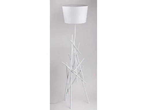 Candeeiro De Chao Glenn, Branco, 40X40X162 Cm, Epikasa