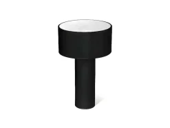 Candeeiro De Chao Turni Di Gioco, Preto, Branco, 30X30X55 Cm, Epikasa