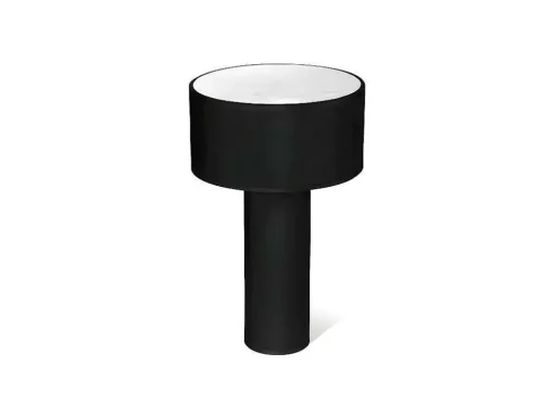 Candeeiro De Chao Turni Di Gioco, Preto, Branco, 30X30X55 Cm, Epikasa