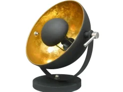 Candeeiro De Estilo Cinematografico Industrial Movie - A 37 Cm - Bicolor, Interior Em Dourado E Exterior Em Preto, Da Marca Inside Art