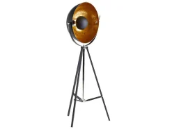 Candeeiro Movie - A. 166 Cm - Bicolor Interior Dourado Exterior Preto Da Marca Inside Art