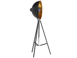 Candeeiro Movie - A. 166 Cm - Bicolor Interior Dourado Exterior Preto Da Marca Inside Art