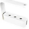 Canteiro De Interior Com Leds 3 Plantas, Altura Ajustavel, Branco - Gardenio