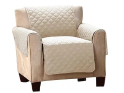 Capa Protecao Poltrona 1 Lugar Corinthe - 165X179Cm - Cinza Taupe