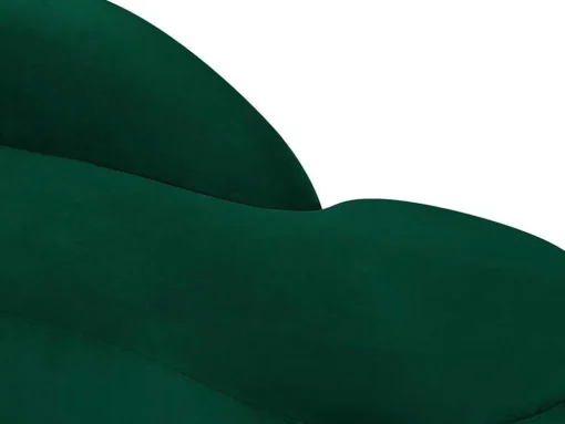 Chaise Longue Direita Veludo Verde - Lonigo De Pascal Morabito