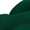 Chaise Longue Esquerda Veludo Verde - Lonigo De Pascal Morabito