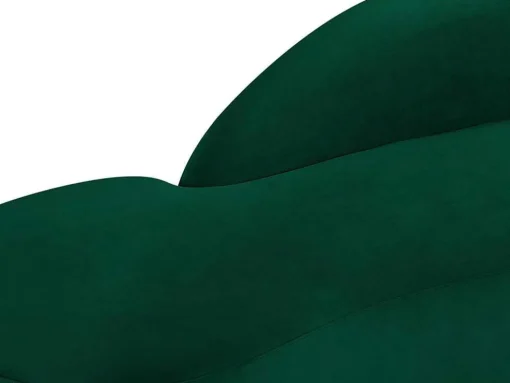 Chaise Longue Esquerda Veludo Verde - Lonigo De Pascal Morabito