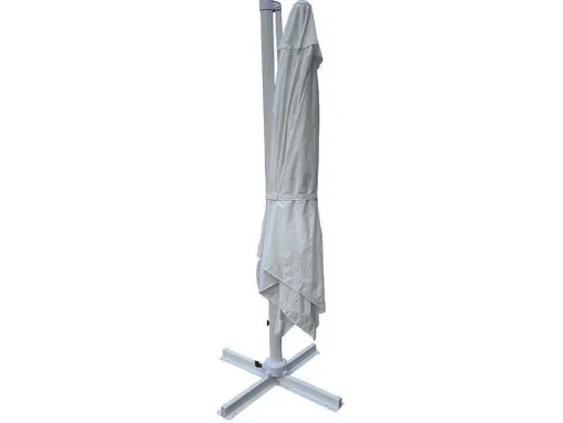 Chapeu De Sol Molokai Rectangular De 3X4M Branco + Tampa
