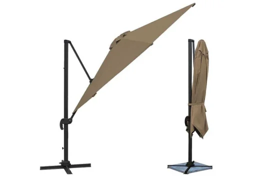 Chapeu De Sol Molokai Rectangular De 3X4M De Altura + Tampa