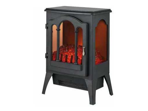 Cheminee Electrique Noir 2Kw Design Classique