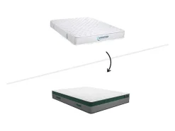 Colchão Com Molas Ensacadas Esp. 22 Cm Prestige De Dreamea - 140 X 190 Cm