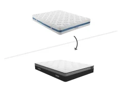 Colchão De 850 Molas Ensacadas Com Faixa Respiravel Airplay De Ysmee EsPéss. 24 Cm - 140 X 190 Cm