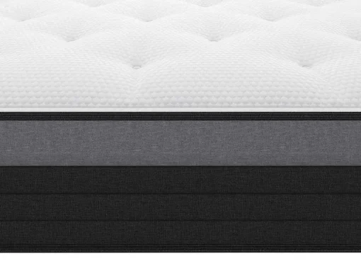 Colchão De 850 Molas Ensacadas Com Faixa Respiravel Airplay De Ysmee EsPéss. 24 Cm - 140 X 190 Cm