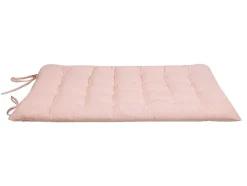 Colchão De Chao Em Algodao C.120 X L.60 Cm Cor-De-Rosa - Varino