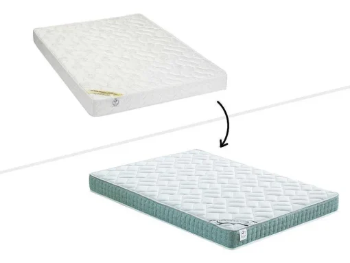 Colchão De Espuma Com Nucleo De Látex OrthoLátex Da Dreamea Esp.17 Cm - 160X200 Cm