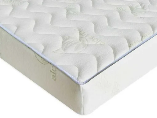 Colchão De Espuma Dobravel Aloe Vera Fiesta Da Naturea EsPéssura12 Cm - 140X190 Cm