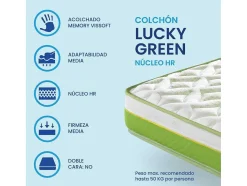 Colchão Sonnomattress Lucky Green (120X180X15Cm - Hr)