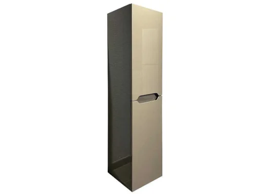 Coluna De Casa De Banho Suspensa Taupe C30 X L30 X 120 Cm - Stefanie