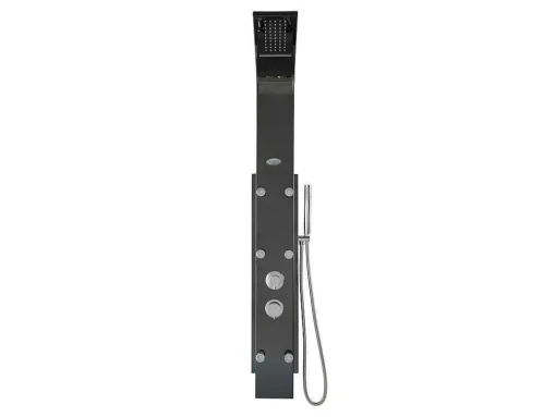 Coluna De Duche De Hidromassagem Evana - Preto - 45*150 Cm