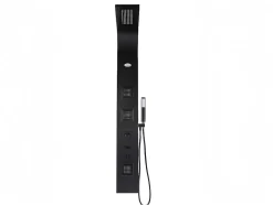 Coluna De Duche Hidromassagem Tyra - Preta - 20*150 Cm