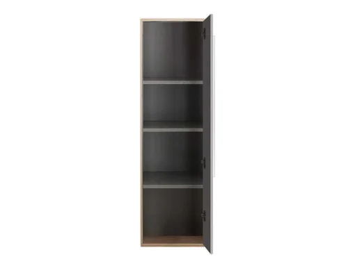 Coluna Suspensa Para Casa De Banho Cor Natural Clara E Cinza, C35 X L30 X A120 Cm - Jasmine