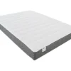 Conjunto Artigos De Cama 140 X 190 Cm Sommier Com Espaco De Arrumação Branco + Colchão De Espuma Hd - Heaven Da Dreamea