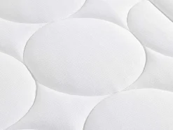 Conjunto Artigos De Cama 180 X 200 Cm Sommier Com Espaco De Arrumação Branco + Colchão De Molas Ensacadas - Marquis Da Dreamea