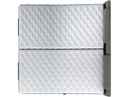Conjunto Boxspring Cabeceira De Cama + Sommier De Relaxamento Eletrico + Colchão + Sobrecolchão Castel Da Palacio - 2X90X200 Cm